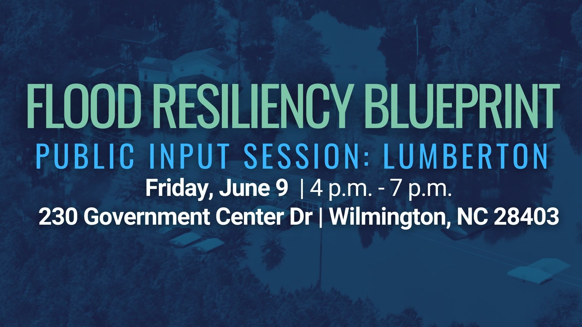 Flood Resiliency Blueprint Input Session Wilmington
