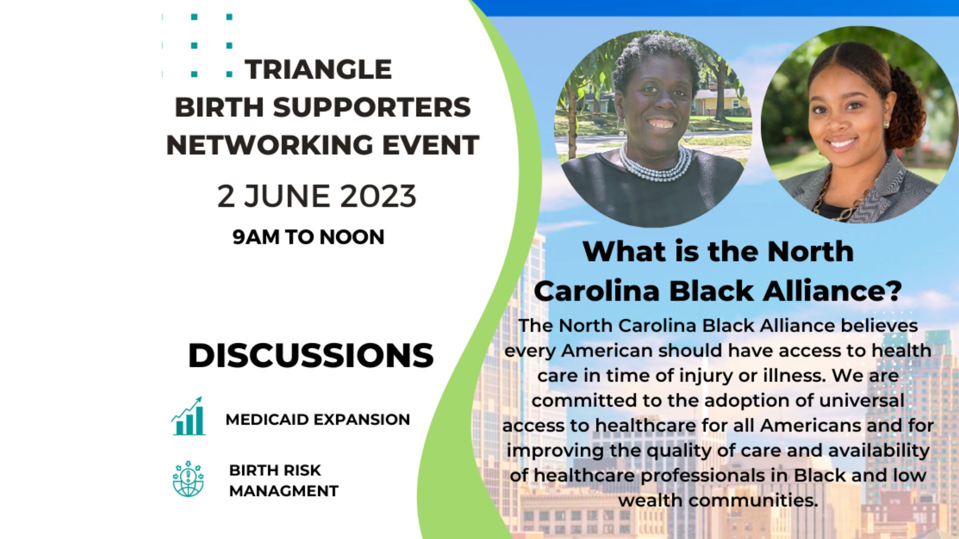 Triangle Birth Area Support Networking Event