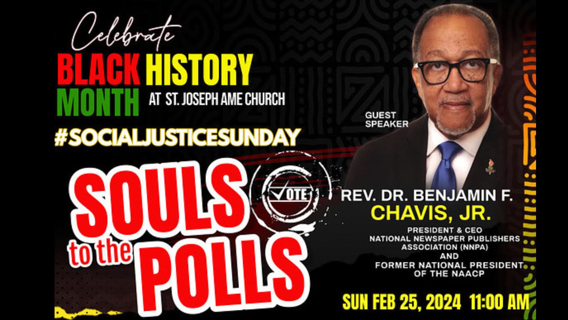 Souls to the Polls in On February 25th in Durham, NC