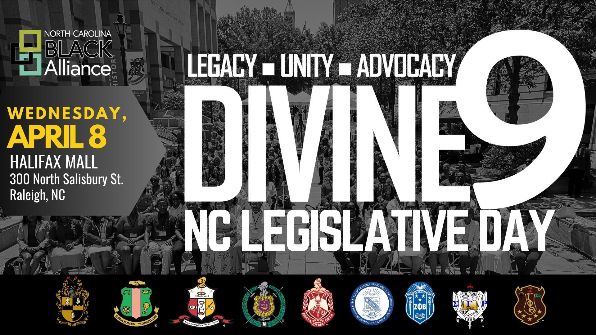 Divine 9 Legislative Day April 8 2026
