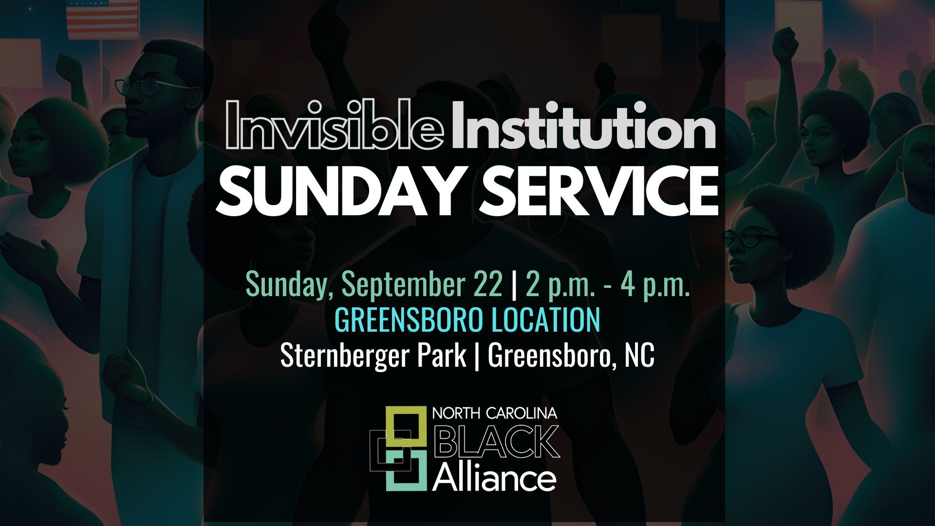 Invisible Institution on September 22 from 2 to 4 p.m.