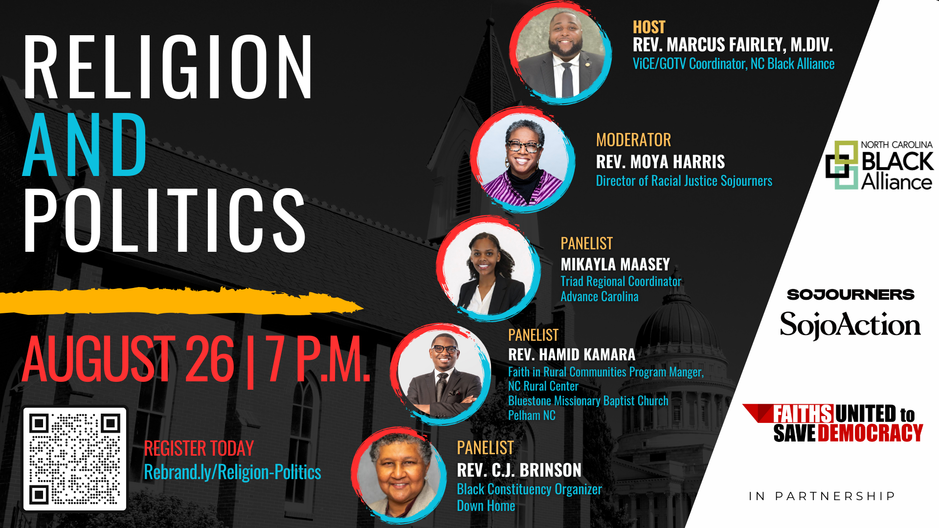 Religion and Politics August 26