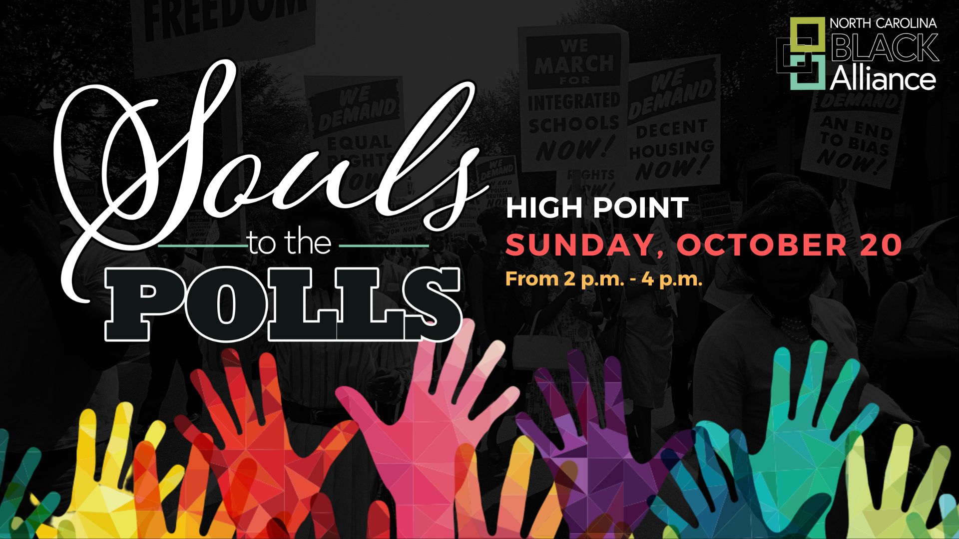 Souls to the Polls High Point on October 20