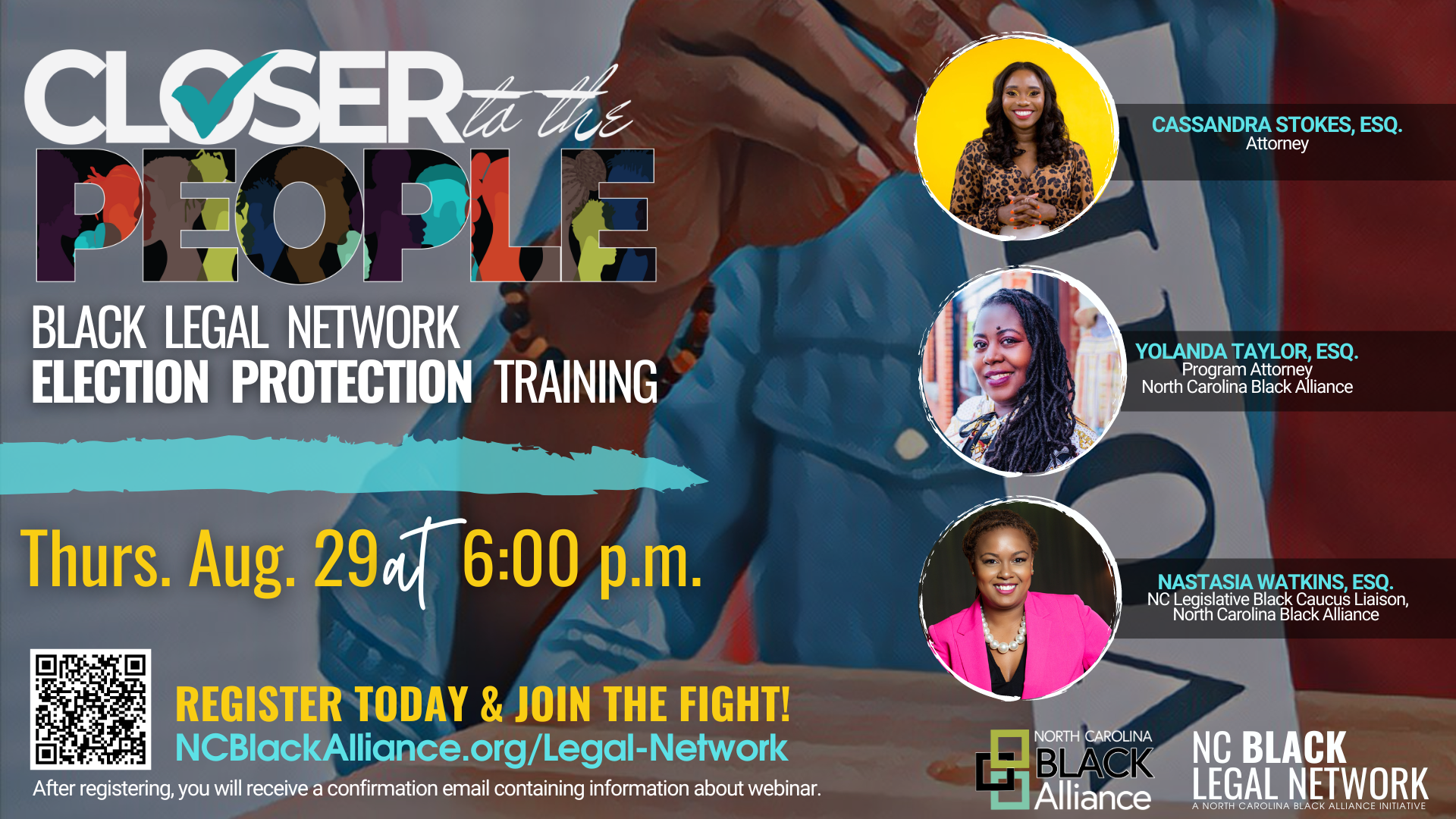 Black Legal Network Election Protection Training Aug 29