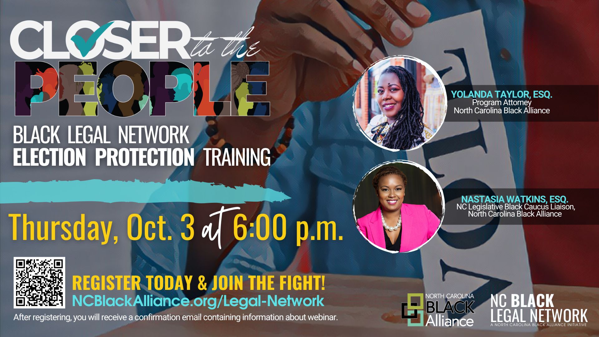 Black legal network training October 3