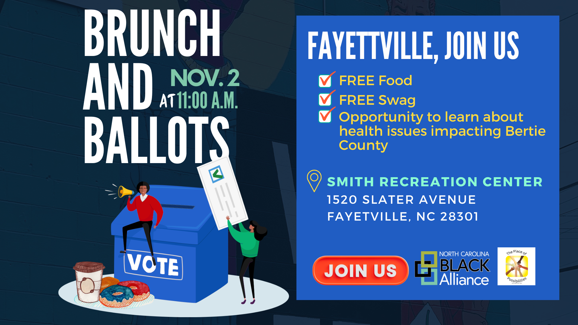 Brunch and Ballots November 2 2024