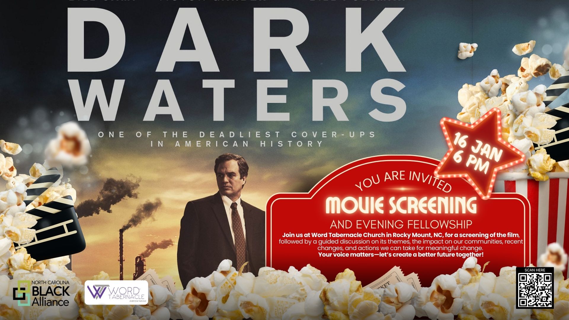 Dark Waters movie screening January 16 2025