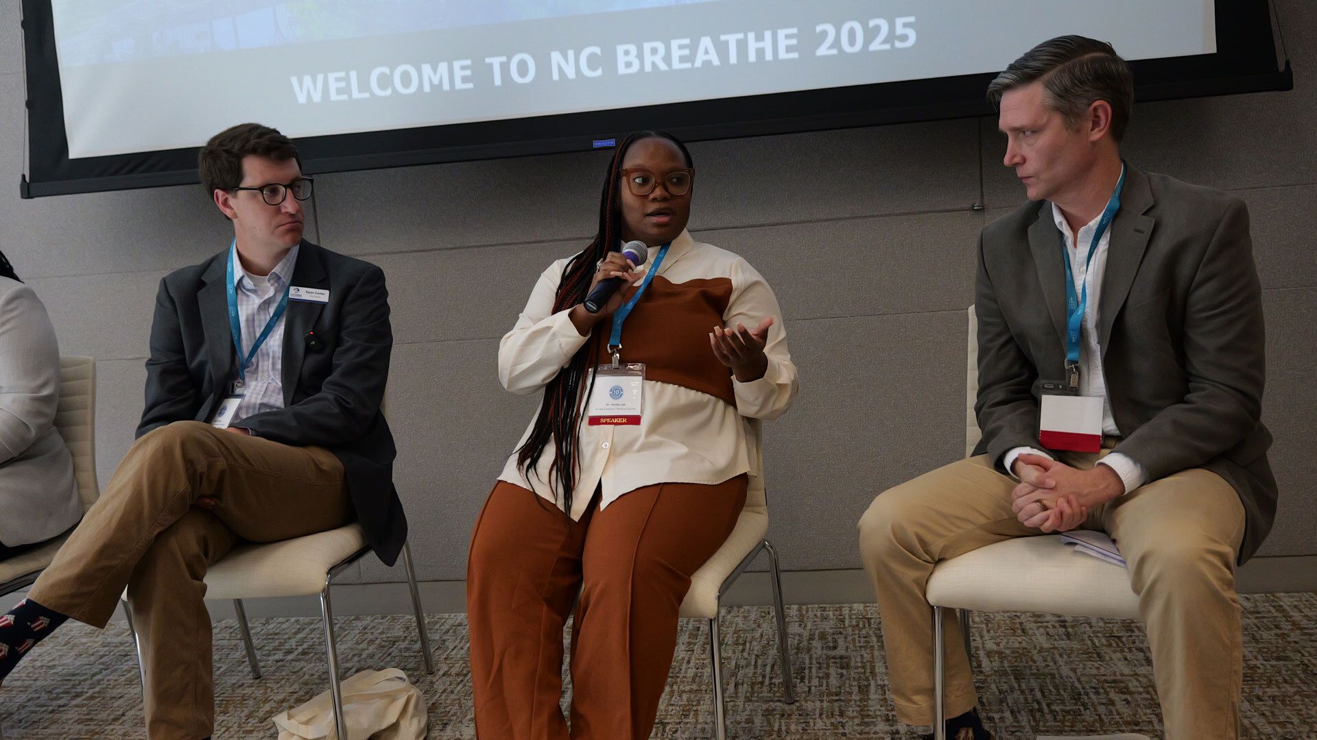 JovitaLee-NCBreathe-panel - North Carolina Black Alliance North Carolina Black Alliance program director Jovita Lee, Ed. D.