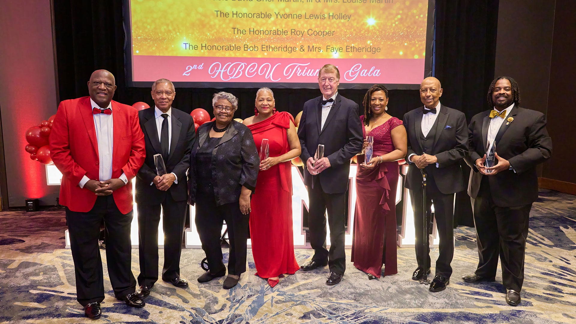 Shaw University Triumph Gala Awardees