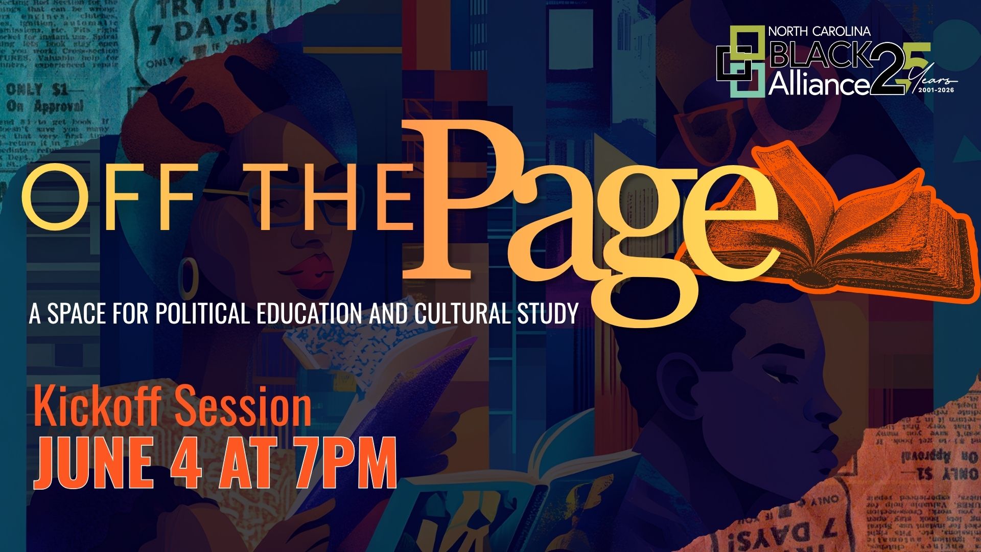 Off the page kickoff june 4