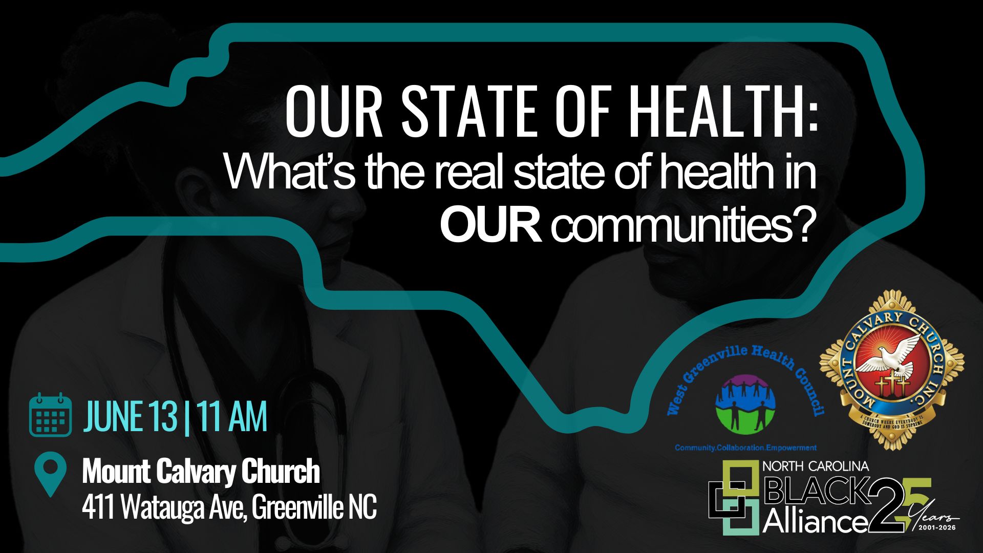 Our state of health june 13 Greenville NC